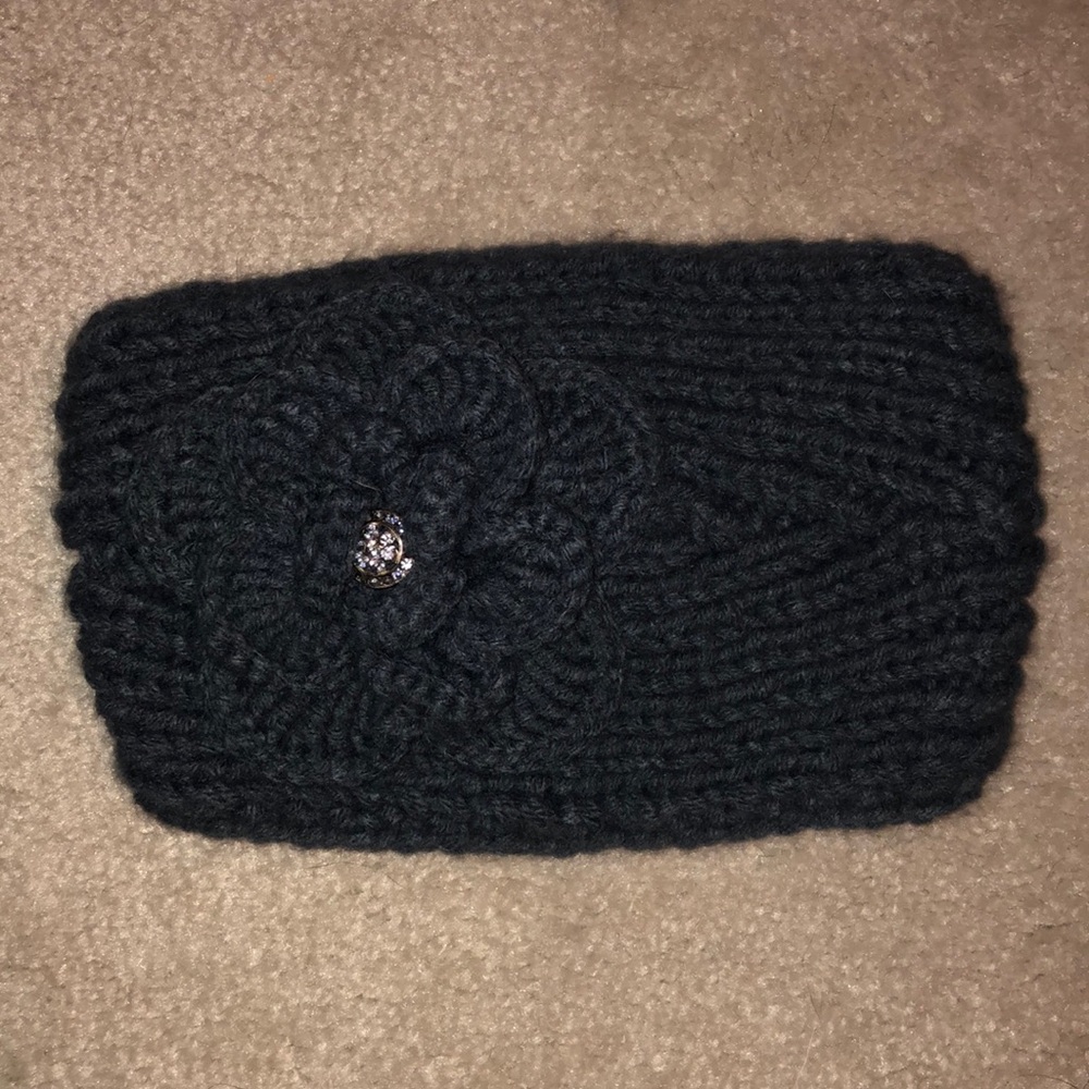 Flower Knit Headwrap